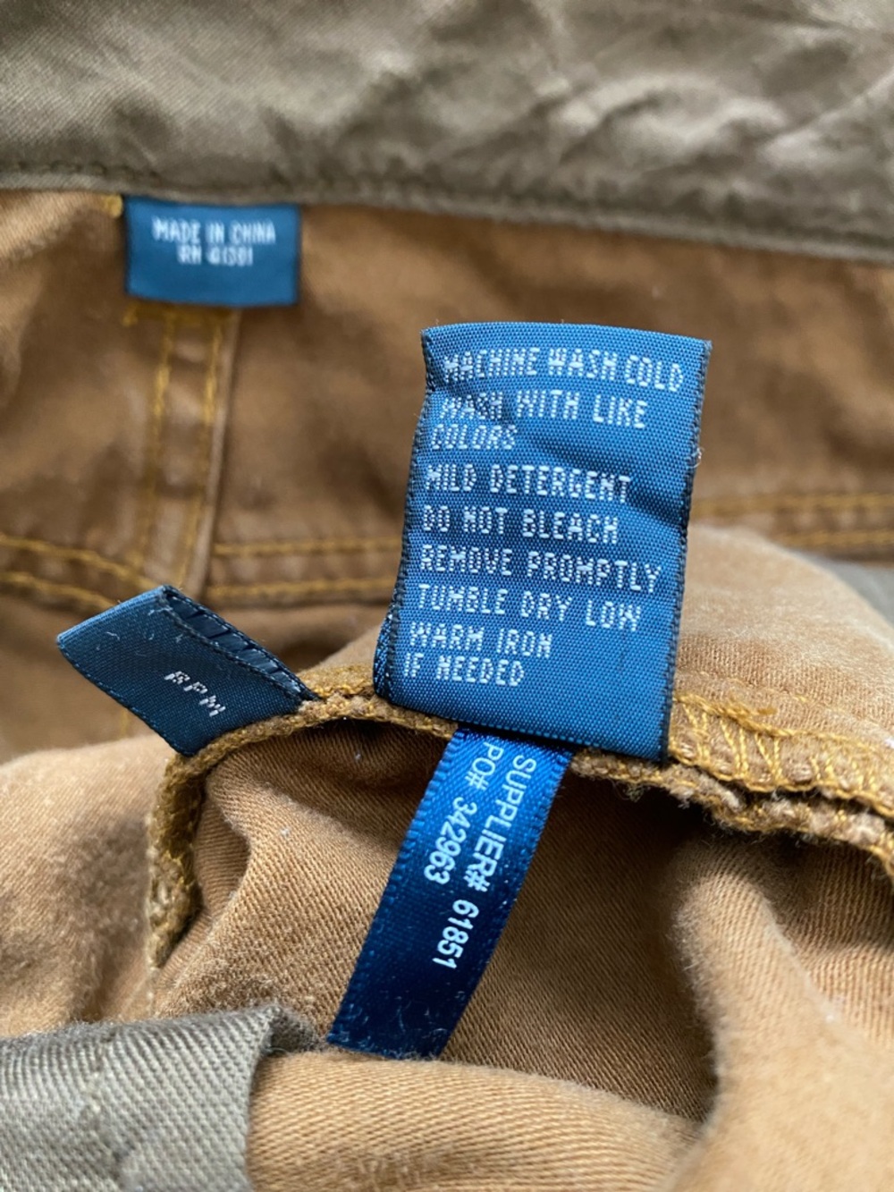 Polo Ralph Lauren 100% Cotton “Suede” Jeans. 34/30. - Picture 6 of 16